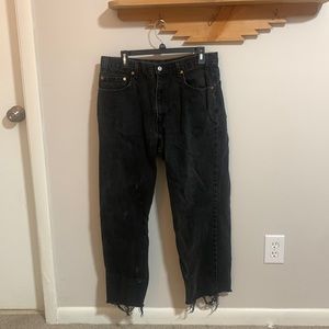 Vintage Levi Strauss & Co. Black Denim Jeans